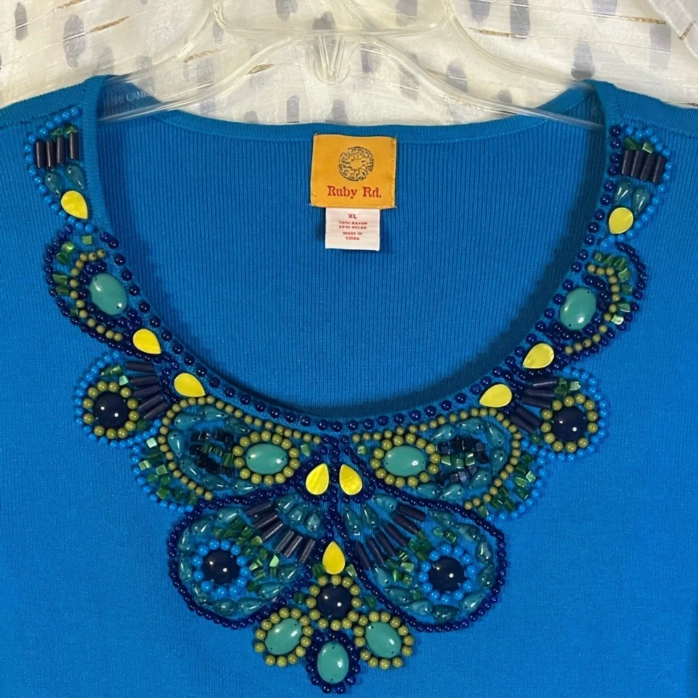 Ruby Rd women’s top Size XL - Picture 4 of 5